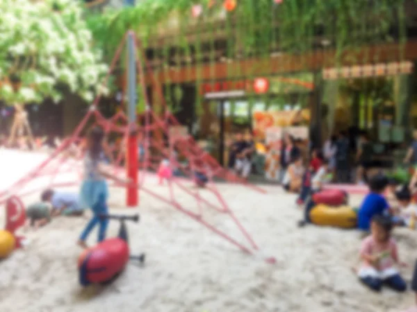 Abstract Blur Children Playground — Stock Photo, Image