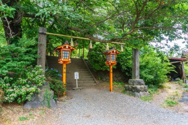 Chureito Pagoda için yol