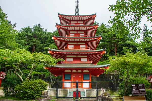 Chureito Pagoda v Yamanashi, Japonsko — Stock fotografie