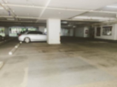 Vintage tarzı soyut Araba Park arka plan bulanıklık .