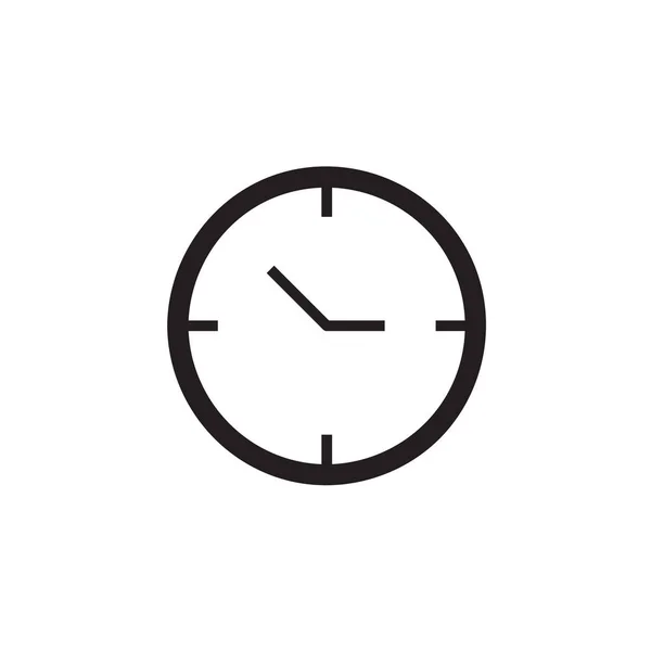 Icono del reloj Ilustración vectorial, EPS10 — Vector de stock