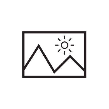 Resim simge vektör çizim, Eps10.