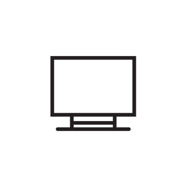 TV simge vektör çizim, Eps10.