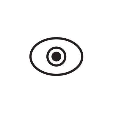 Göz simge vektör Eps 10 .