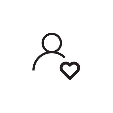 kalp simgesi vektör çizim, Eps10 adamla.