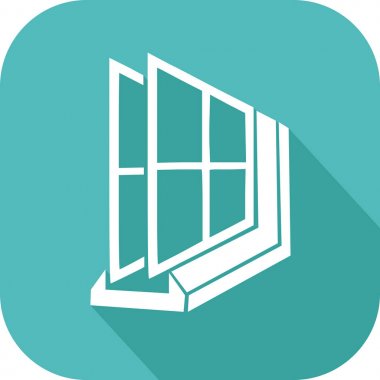 Çift Kişilik pencere cam simgesi