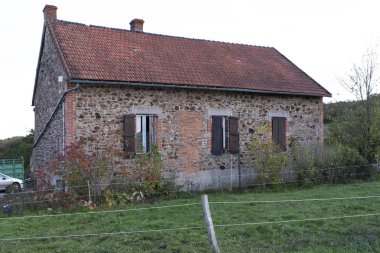 Burgundy, Fransa 'daki eski çiftlik.