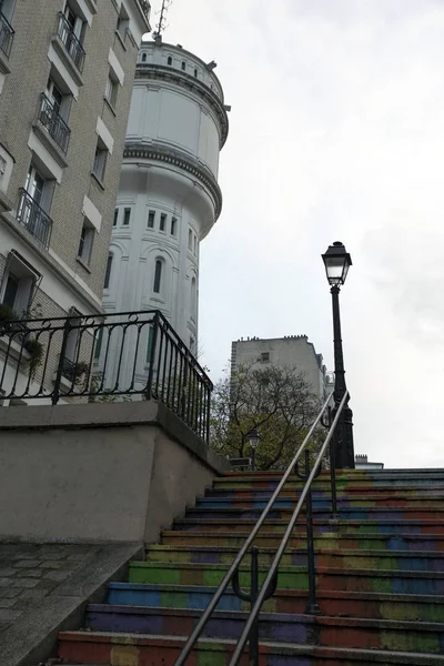 Stairs Montmartre Paris — ストック写真