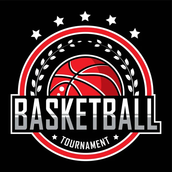 Basketbal logo, Amerika logo — Stockvector