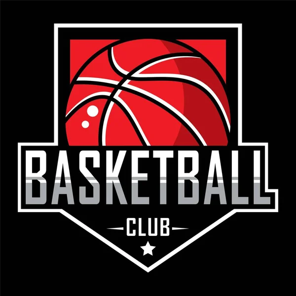 Logotipo del baloncesto, América logo — Vector de stock