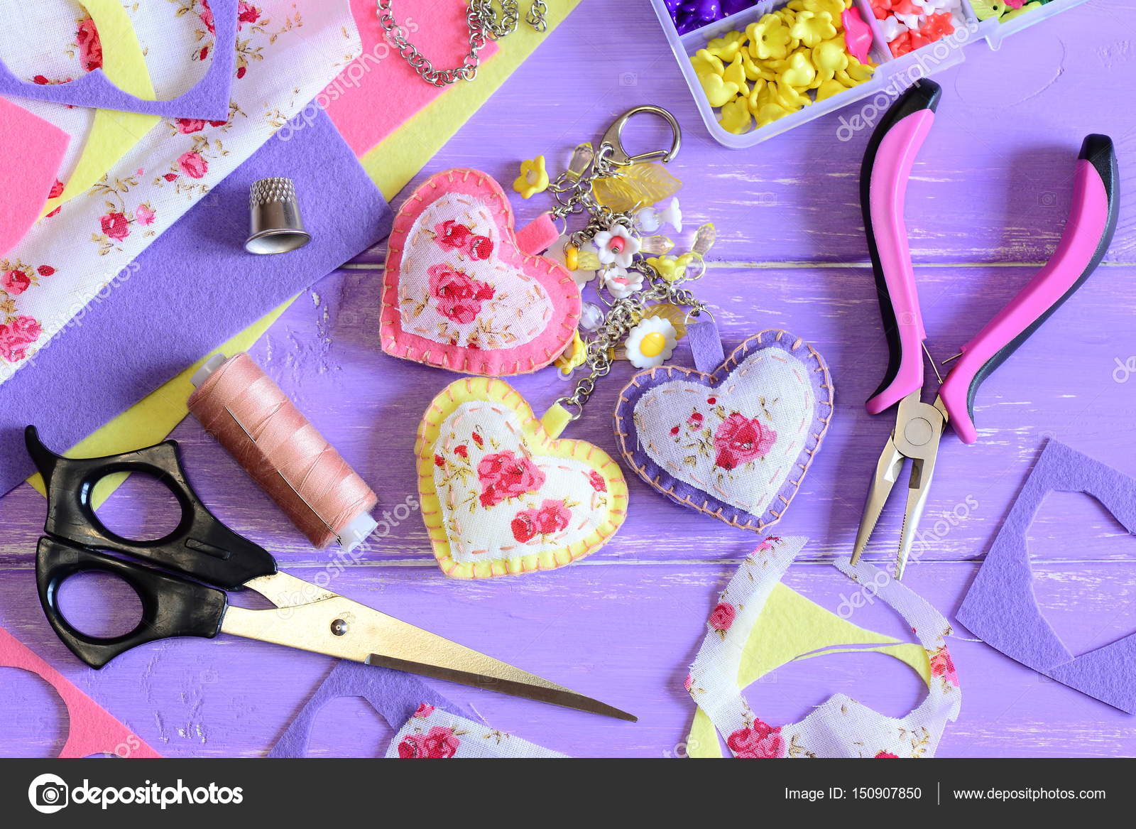 Set of Handmade Felt Craft Key Tags Multi Color Owls Key Chains Key Rings  Gift | eBay