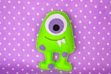 Dikiş hissettim canavar - nasıl bir canavar el yapımı oyuncak yapmak