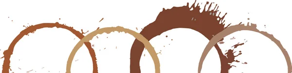 Razítko Kávový Pohár Propojeném Pomezí — Stockový vektor