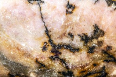 Taş Kuvars 'ın Güzel Yakın Çekimi Kristal Gemstone 