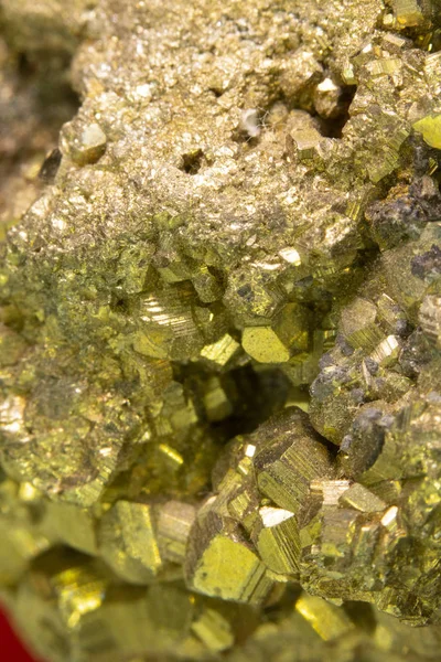 ของ ทอง Pyrite Rock — ภาพถ่ายสต็อก