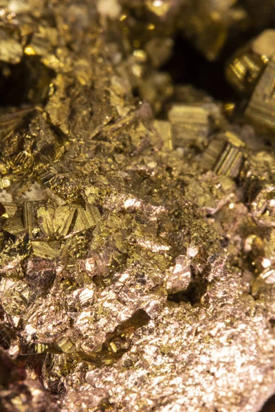 Aptalların Kapanışı Altın Pyrite Taş Kristali 