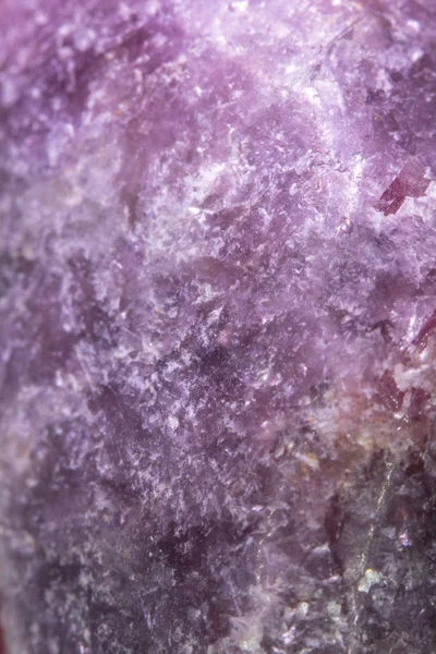 Όμορφη Κοντινό Πλάνο Του Βράχου Χαλαζία Κρύσταλλο Πολύτιμος Λίθος — Φωτογραφία Αρχείου
