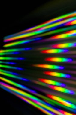 Gelecekçi Bilim Kurgu Gökkuşağı Sanal Arkaplan Kompakt Diski