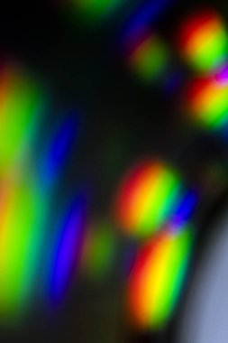 Gelecekçi Bilim Kurgu Gökkuşağı Sanal Arkaplan Kompakt Diski