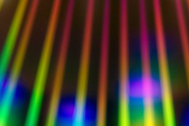 Gelecekçi Bilim Kurgu Gökkuşağı Sanal Arkaplan Kompakt Diski