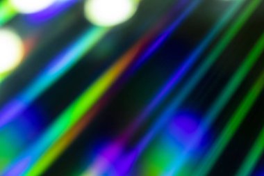 Gelecekçi Bilim Kurgu Gökkuşağı Sanal Arkaplan Kompakt Diski