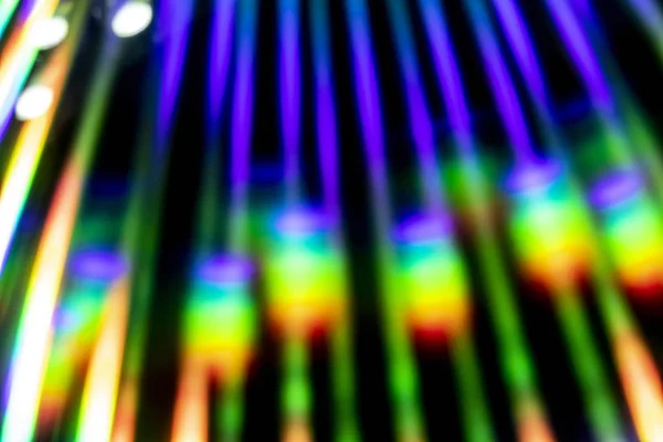 Futuristická Science Fiction Rainbow Holografické Pozadí Kompaktní Disk — Stock fotografie