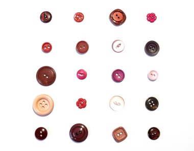 Çok Renkli Farklı Boyut Düğmeleri Koleksiyonu 