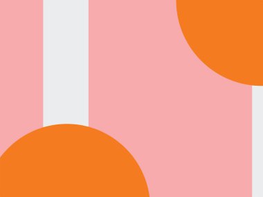 Arkaplan için Geometrik Soyut Çemberler Deseni