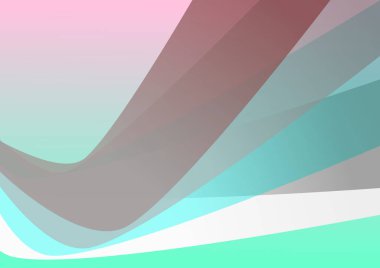 Arkaplan için Geometrik Soyut Dalga Döndürme Deseni