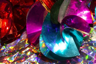 Parlak Renklerle Parlak Dekorasyon Noel Zamanı Özeti Kapat