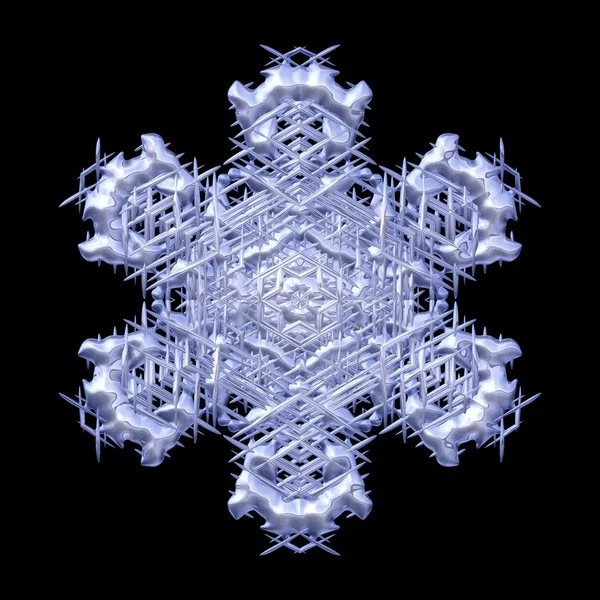 Winter decorative snowflake — Stock Photo, Image