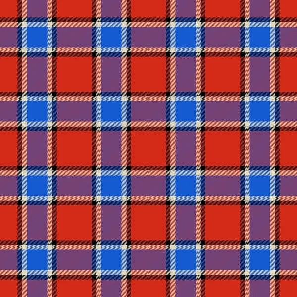 Seamless geometric simple tartan pattern — Stockfoto