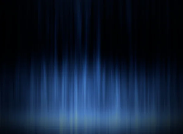 青い照明センター暗い画像 — ストック写真