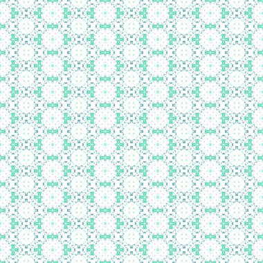 Yeşil vintage antik Dikişsiz sonsuz grafik desen tasarım