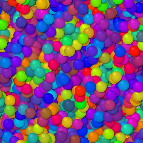 Многие красочные смешные маленькие шарики партии фона текстуры — стоковое фото