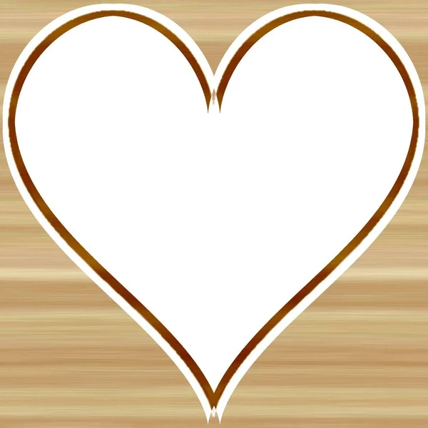 Abstract beige beautiful heart frame background image