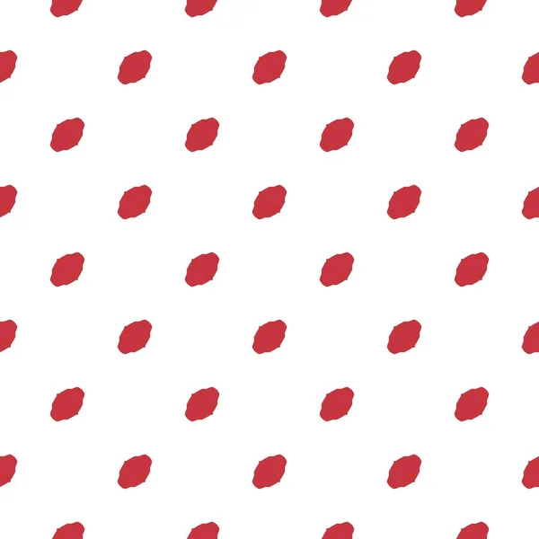 स्पॉट लाल आणि पांढरा अखंड पार्श्वभूमी नमुना — स्टॉक फोटो, इमेज