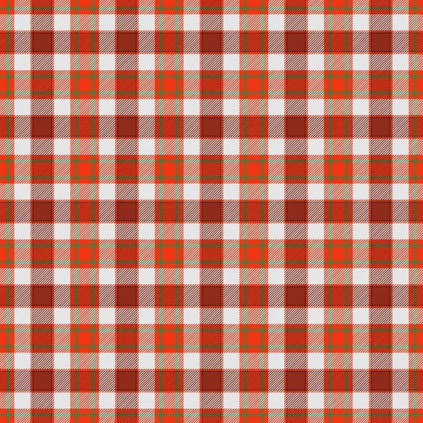 Red checkered tablecloth style traditional rural pattern — Stock Photo, Image