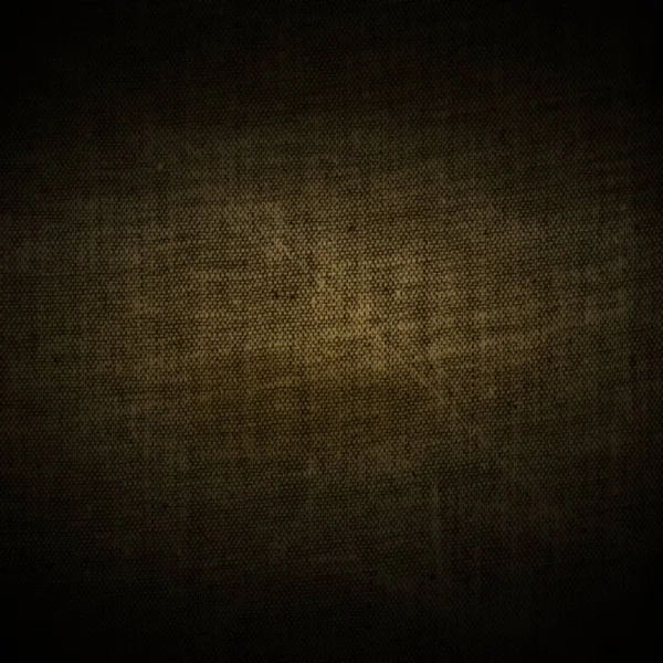 バーラップ荒布ファブリック空空暗い背景テクスチャ — ストック写真