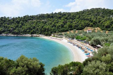 Üzerimdeki Gialos beach Yunan Adası: Alonissos