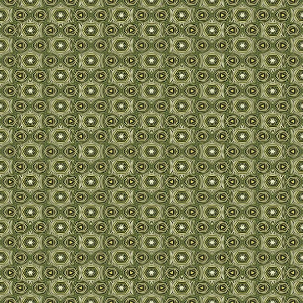 Verde repetir sem costura ornamentado dotty padrão design papel de parede — Fotografia de Stock