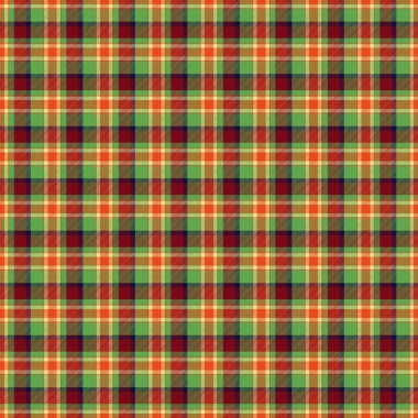 Sorunsuz tartan masa örtüsü moda vintage damalı deseni