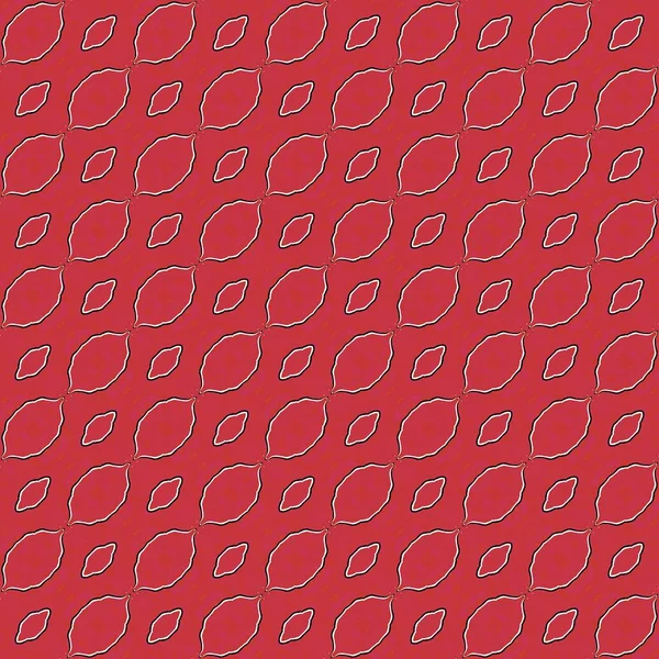 Κόκκινες ραφές διακόσμηση αρτ ντεκό shabby chic μοτίβο — Φωτογραφία Αρχείου
