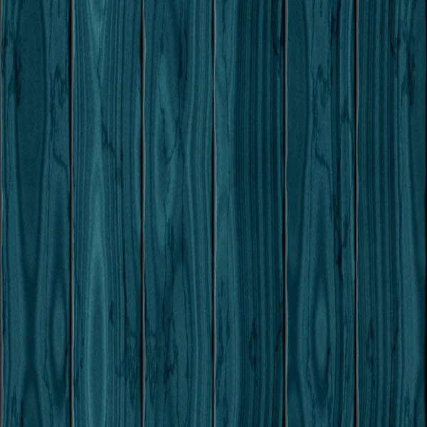 Teal indigo petrol blue wooden planks seamless texture — Stock Photo, Image