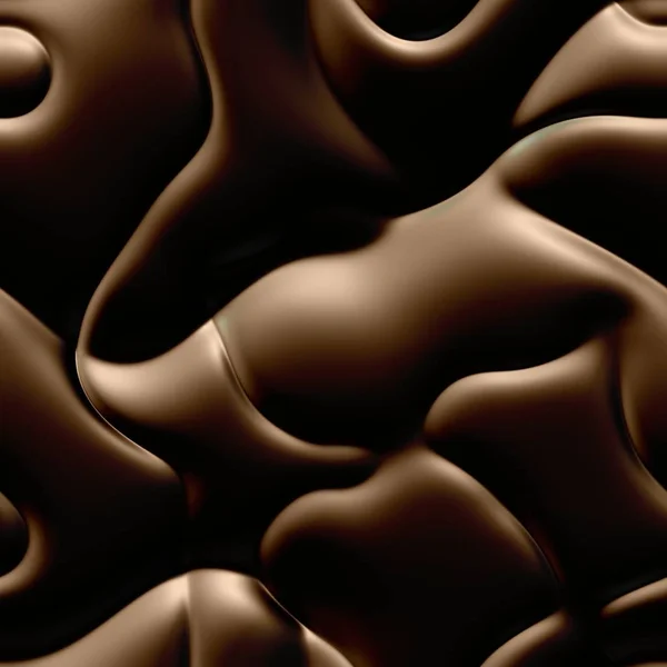 Cioccolato marrone senza cuciture plastica lucido superficie texture — Foto Stock