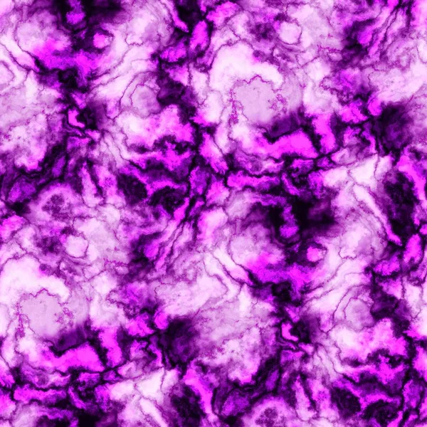 Violet abstract marble veins seamless pattern design — Stock Photo, Image