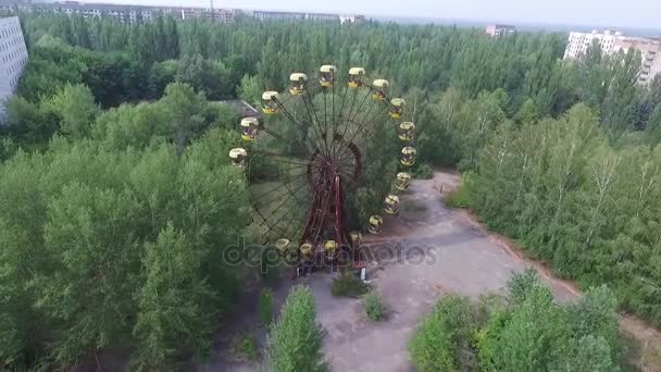 Cidade fantasma pripyat — Vídeo de Stock