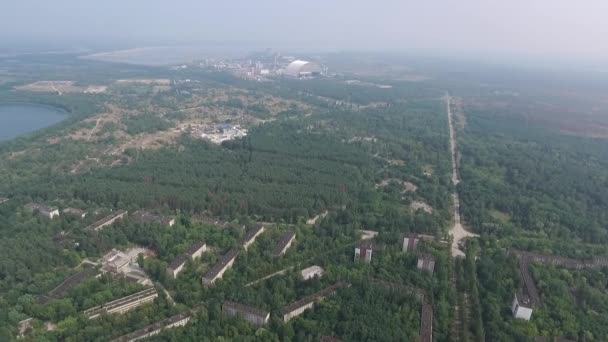 Geisterstadt Pripyat — Stockvideo