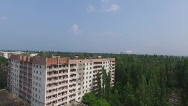 Pripyat ghost town — Stock Video