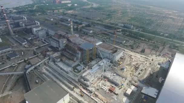 Centrale nucleare di Chernobyl — Video Stock